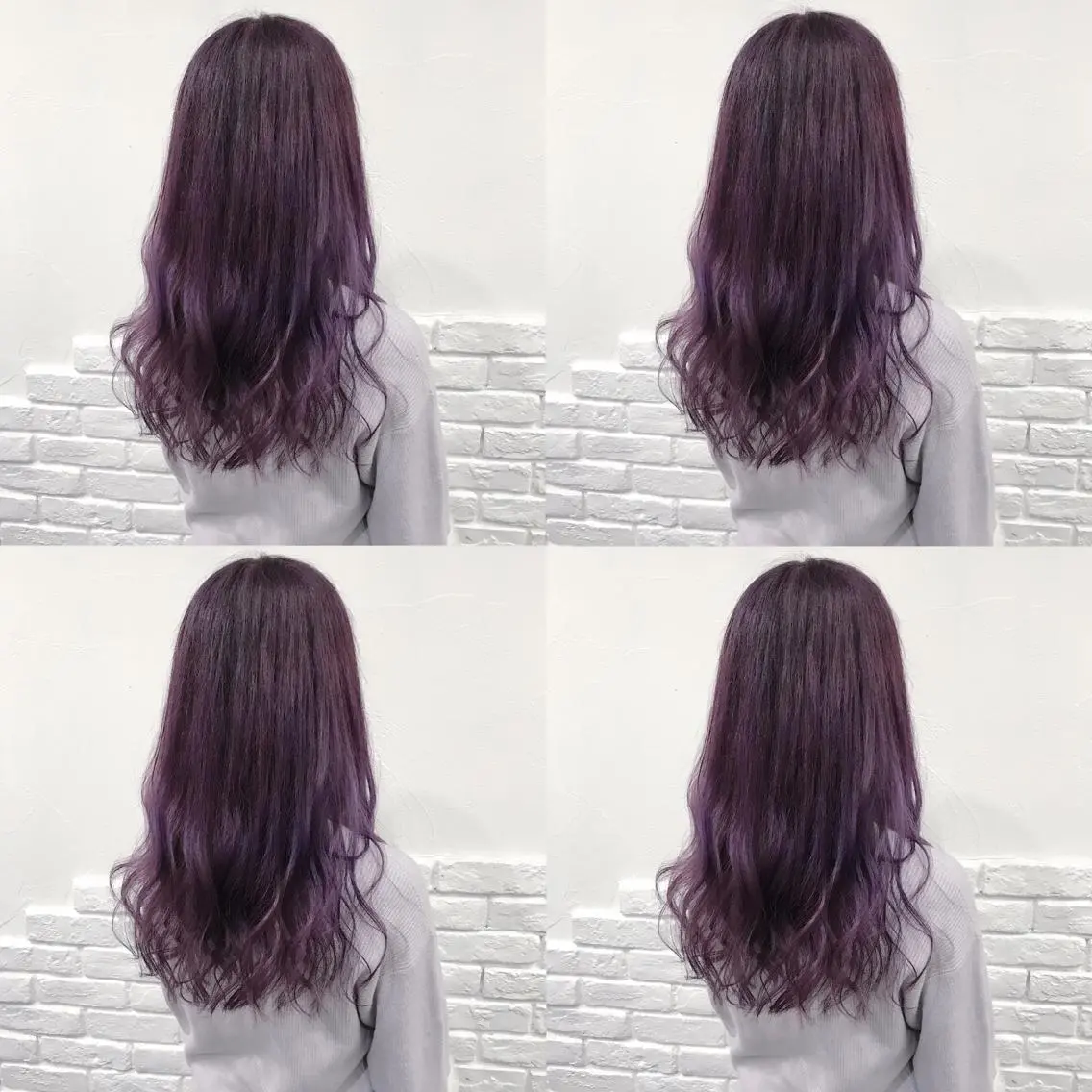 セミロング カラー ヘアアレンジ ヘアカラー トリートメント TAKUMAブリーチ /切りっぱなし🪽のヘアスタイル