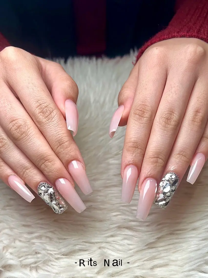ネイル スカルプネイル Rits Nail 👽HARUTOのネイルデザイン