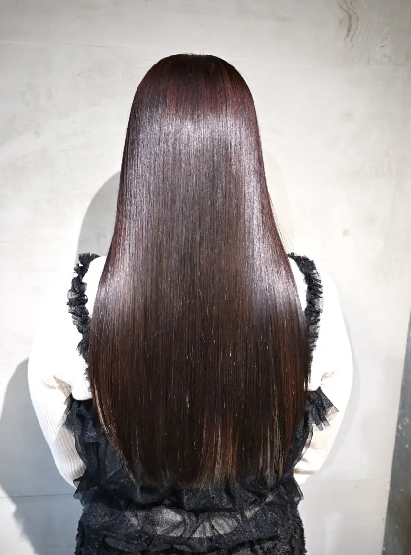 ロング 髪質改善 美髪カラー✨本間 貴広のヘアスタイル