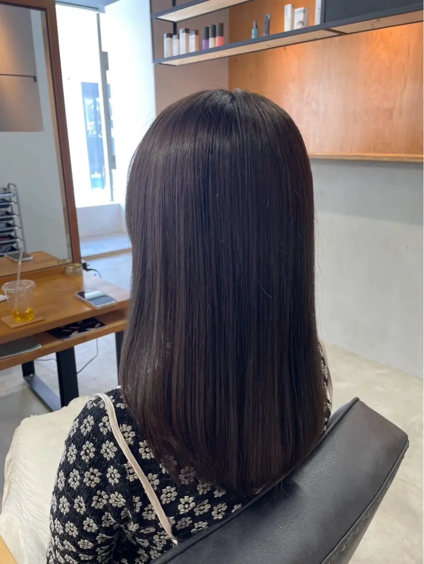 カラー 木原 瑠唯のヘアスタイル