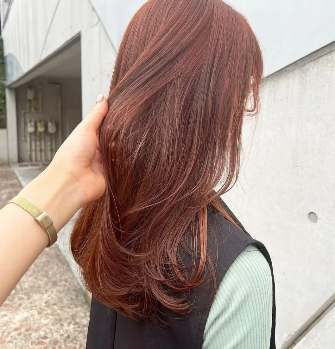 ロング カラー Maki /Jr.スタイリストのヘアスタイル