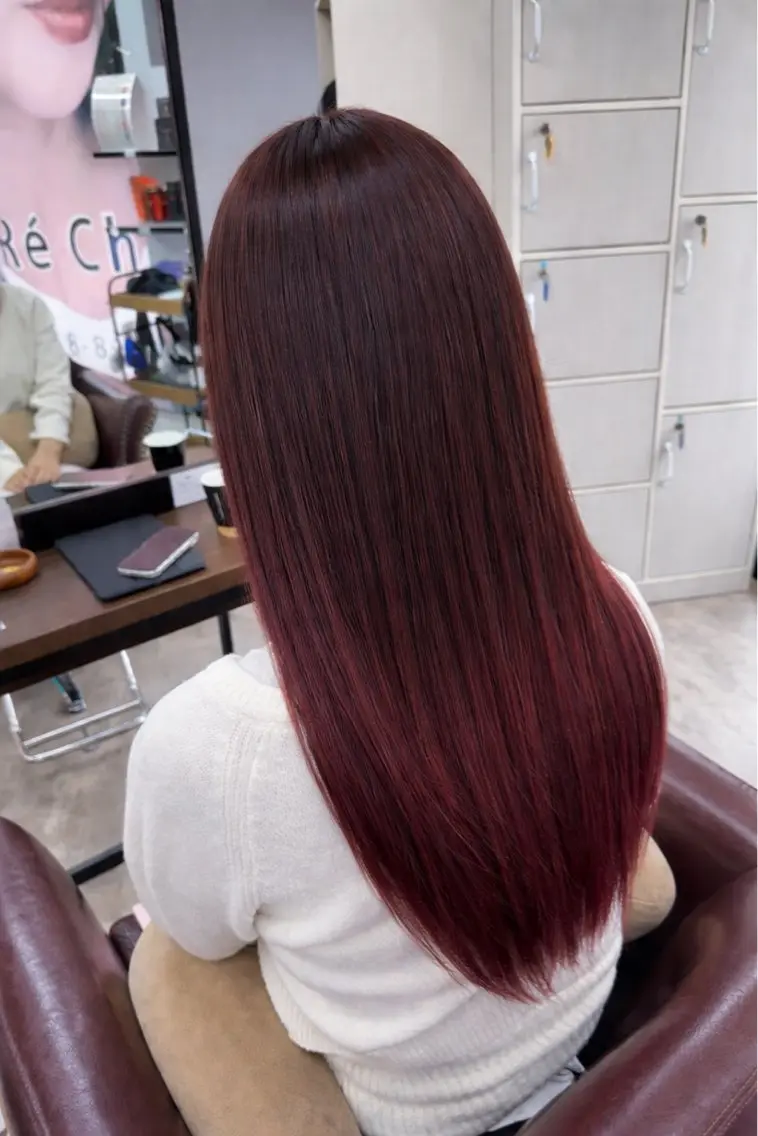 ロング カラー ヘアカラー トリートメント 🌿佐山 絵梨佳🌿 Recharme新保のヘアスタイル