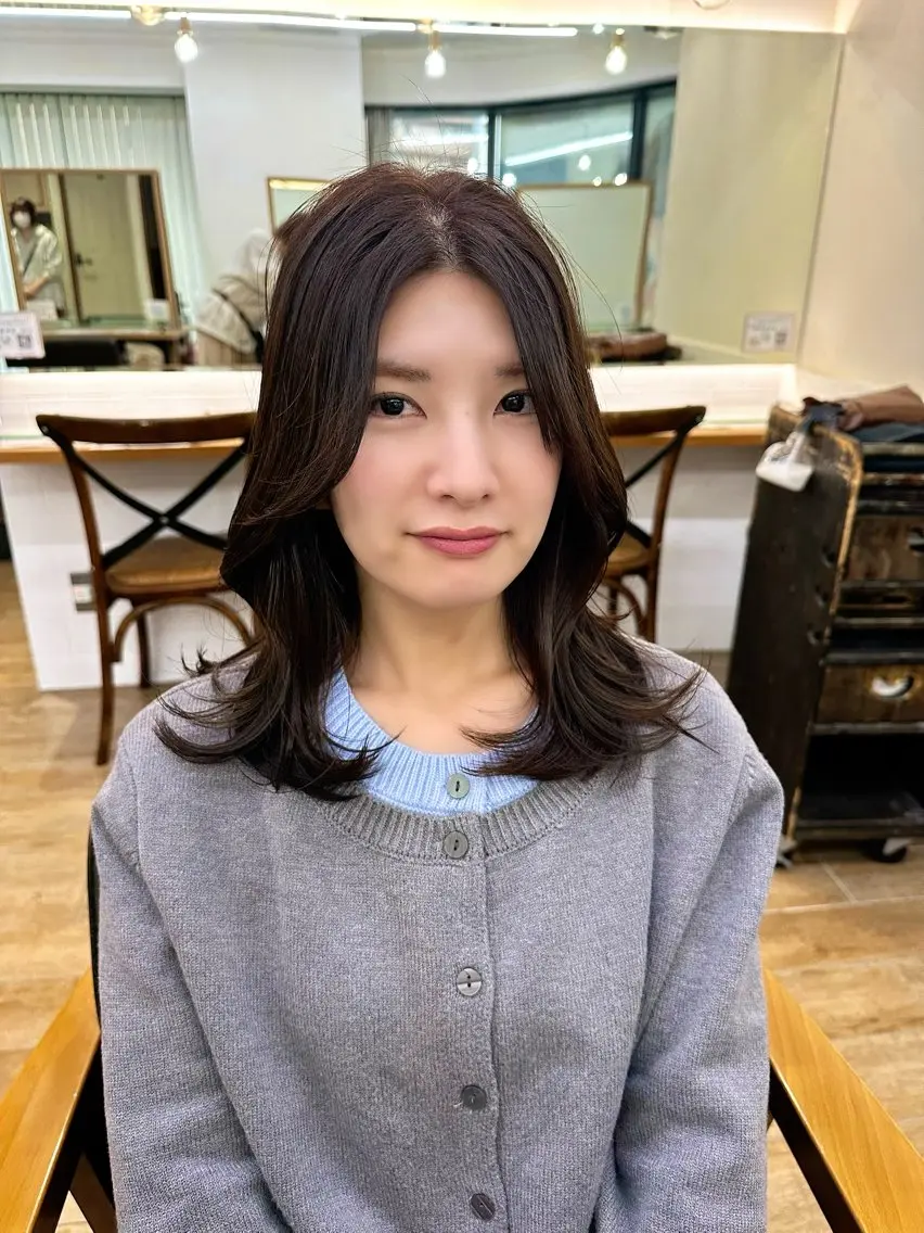 【🐰ご新規様U24学割🐰】似合わせカット＋透明感カラー¥8350の写真