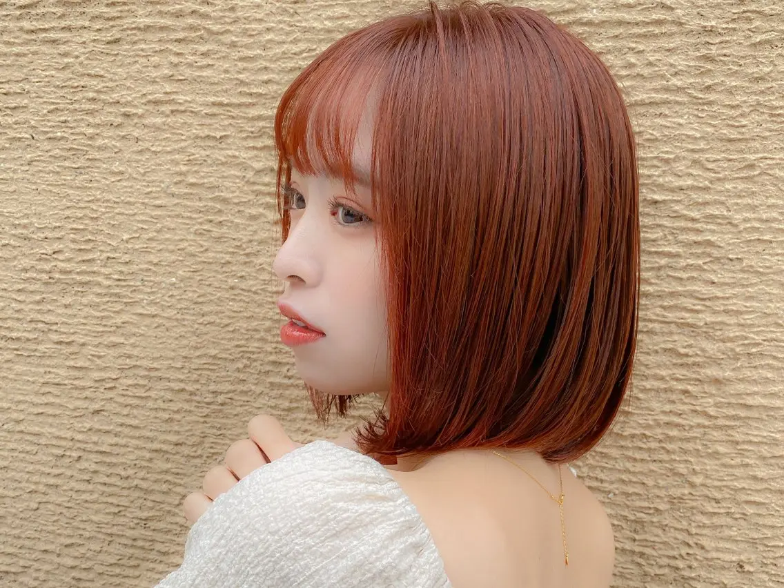 ショート カラー 似合わせカット 顔周りレイヤー/ボブ 銀座✨中野まさひろのヘアスタイル