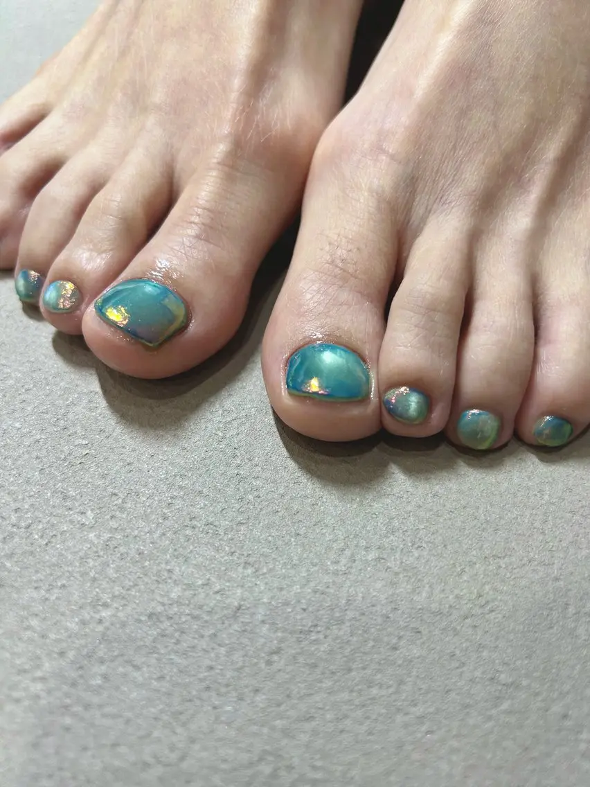 ◆角質ケア付◆【Foot】［他店オフ・ケア込］アート10本コースの写真