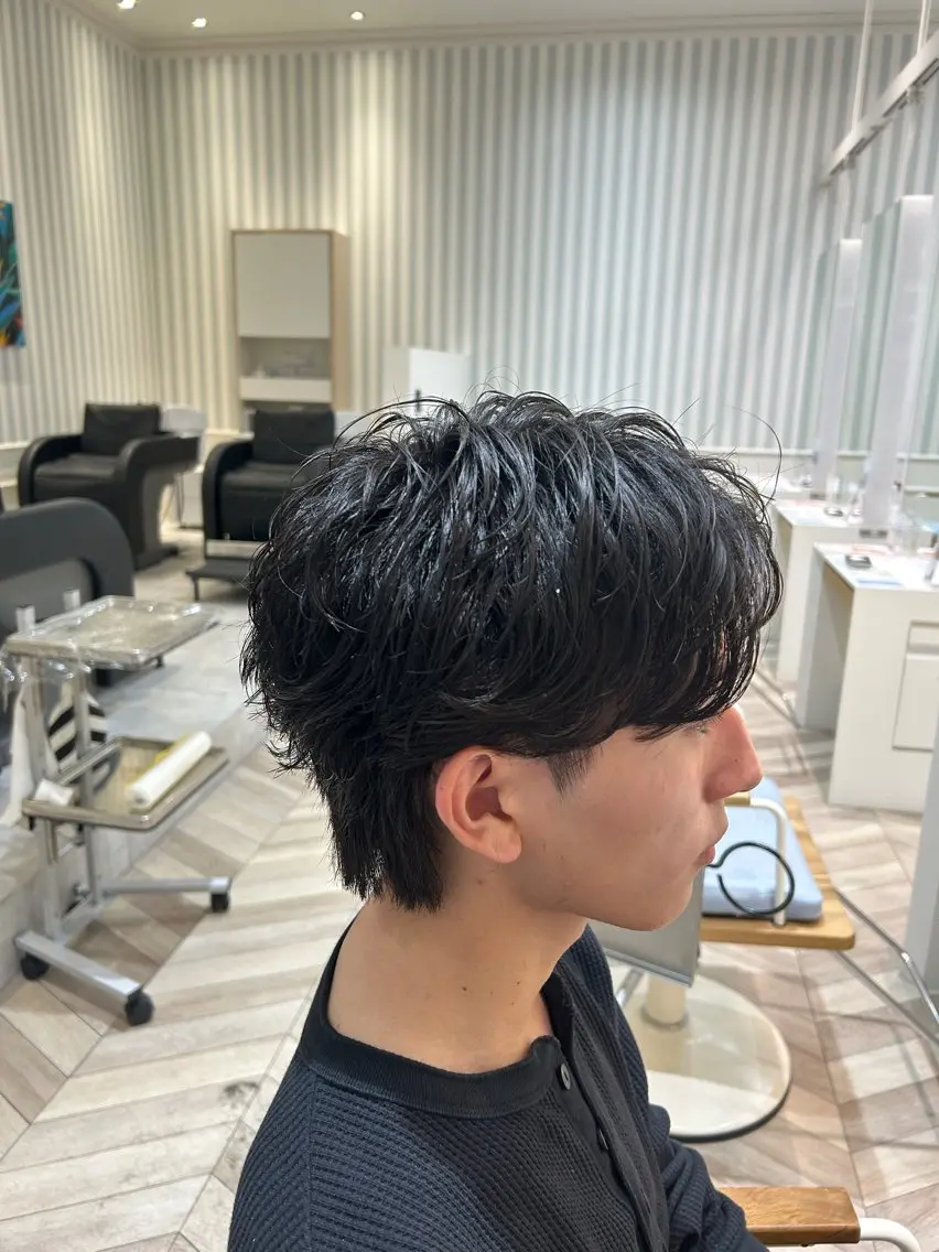 【メンズ限定】似合わせトレンドカット➕ナチュラルパーマの写真