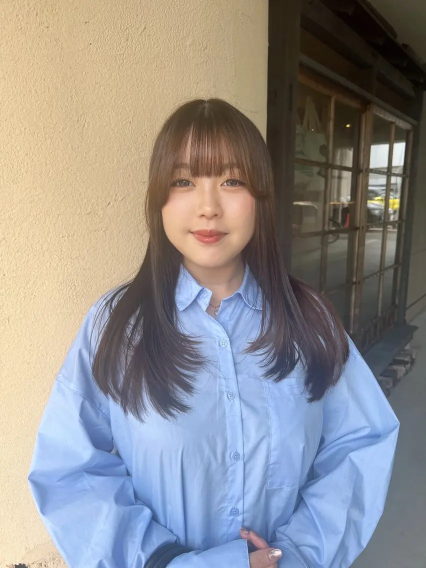 ロング レイヤーカット Ⓜ️irai ✮のヘアスタイル