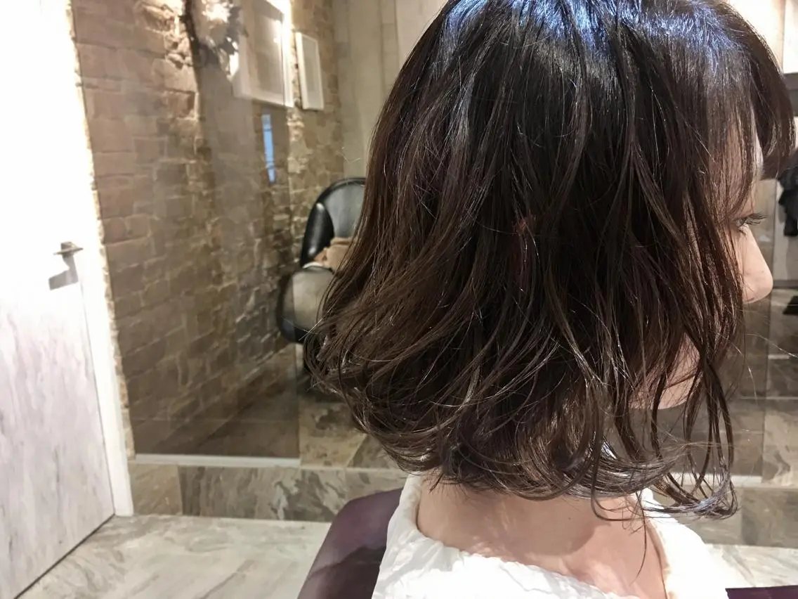ショート カラー カット ヘアカラー トリートメント 髪質改善カラー、美髪 トリートメント専門のヘアスタイル