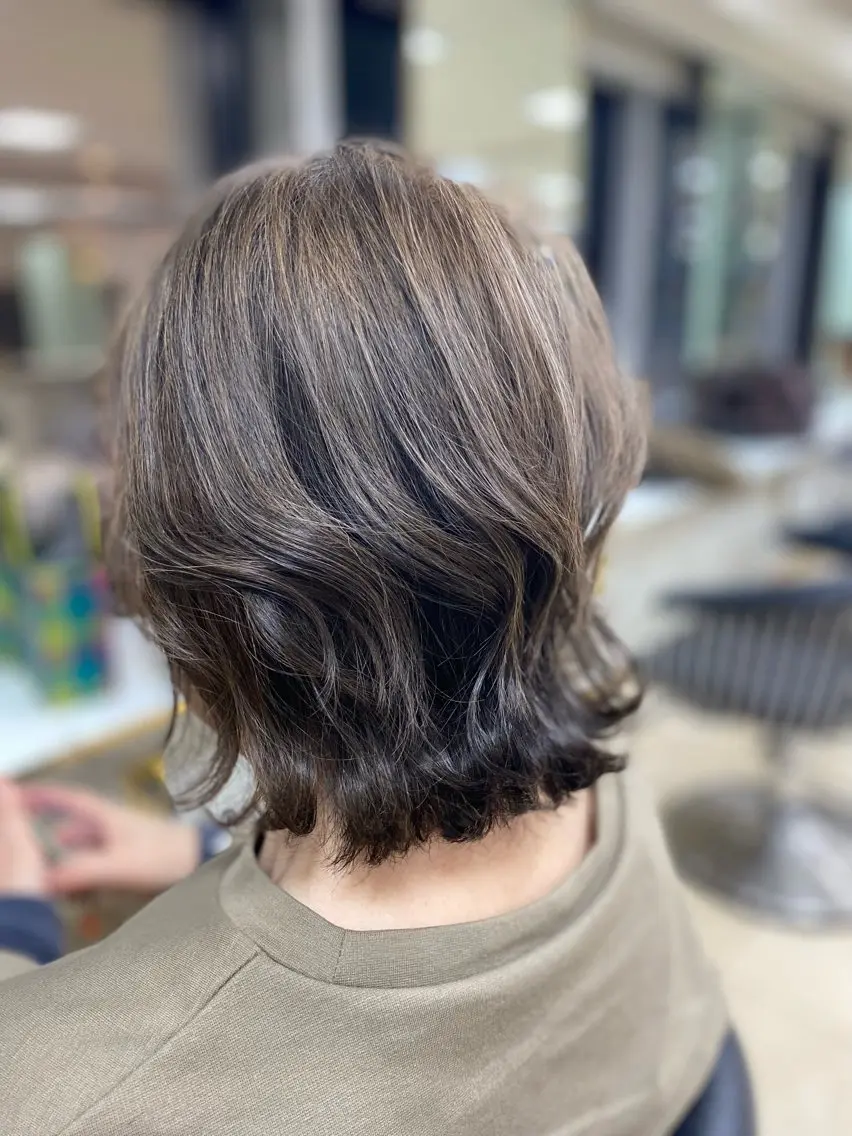 ショート ヘアカラー 石﨑 やすしのヘアスタイル