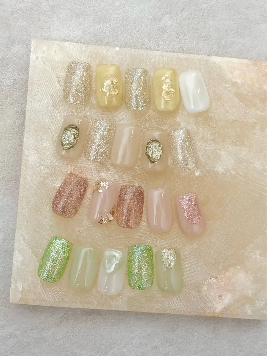 ネイル ジェルネイル ニュアンスネイル パラジェル ネイルサロン hotoriのネイルデザイン