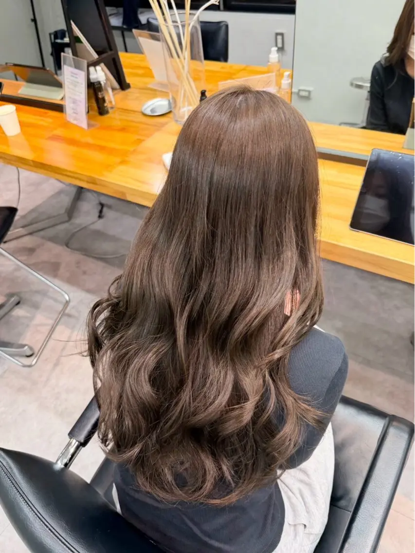 ロング カラー カラー/ブリーチ モデル募集⭐️龍侑のヘアスタイル