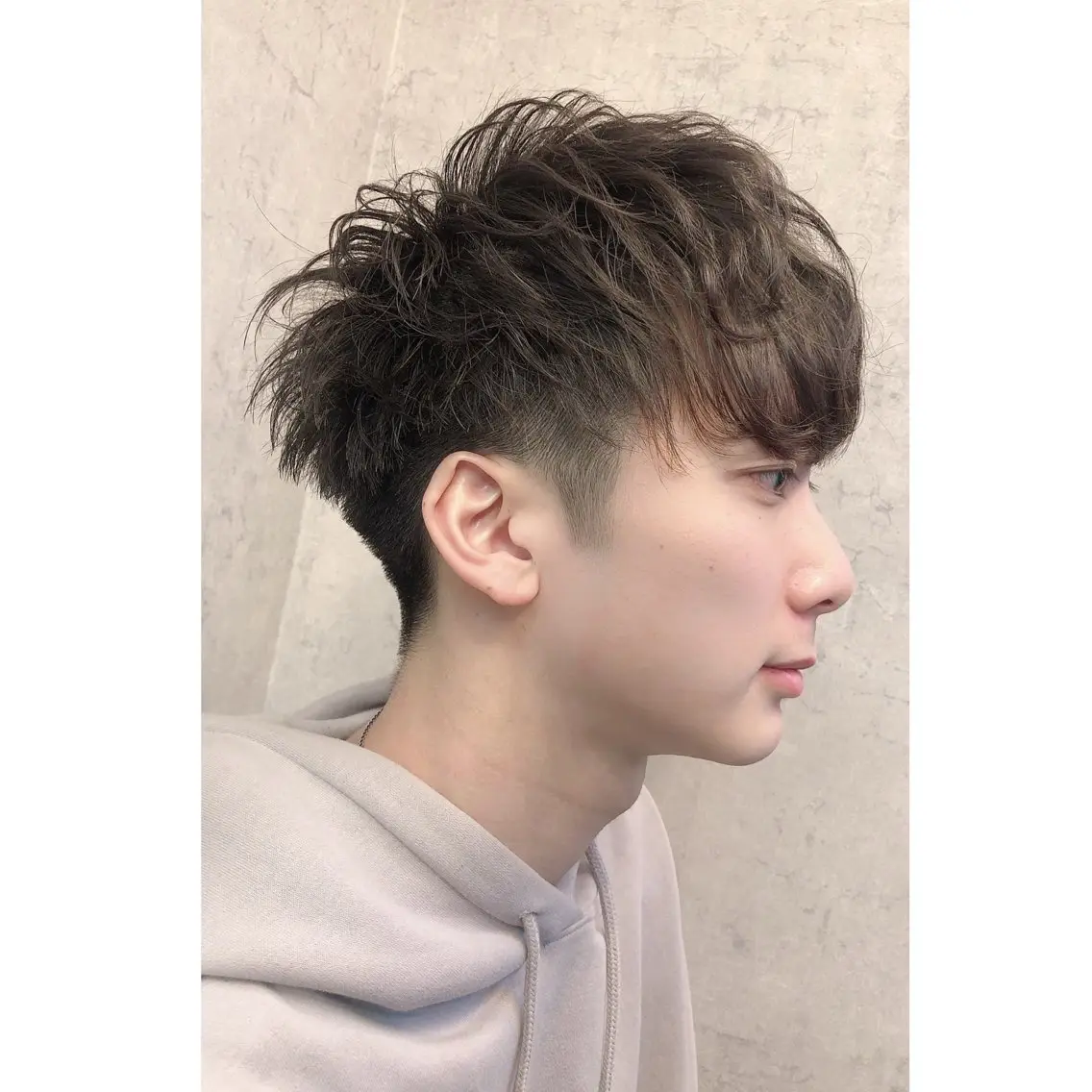 パーマ メンズ メンズパーマ カット パーマ 高島 梨瑚のヘアスタイル