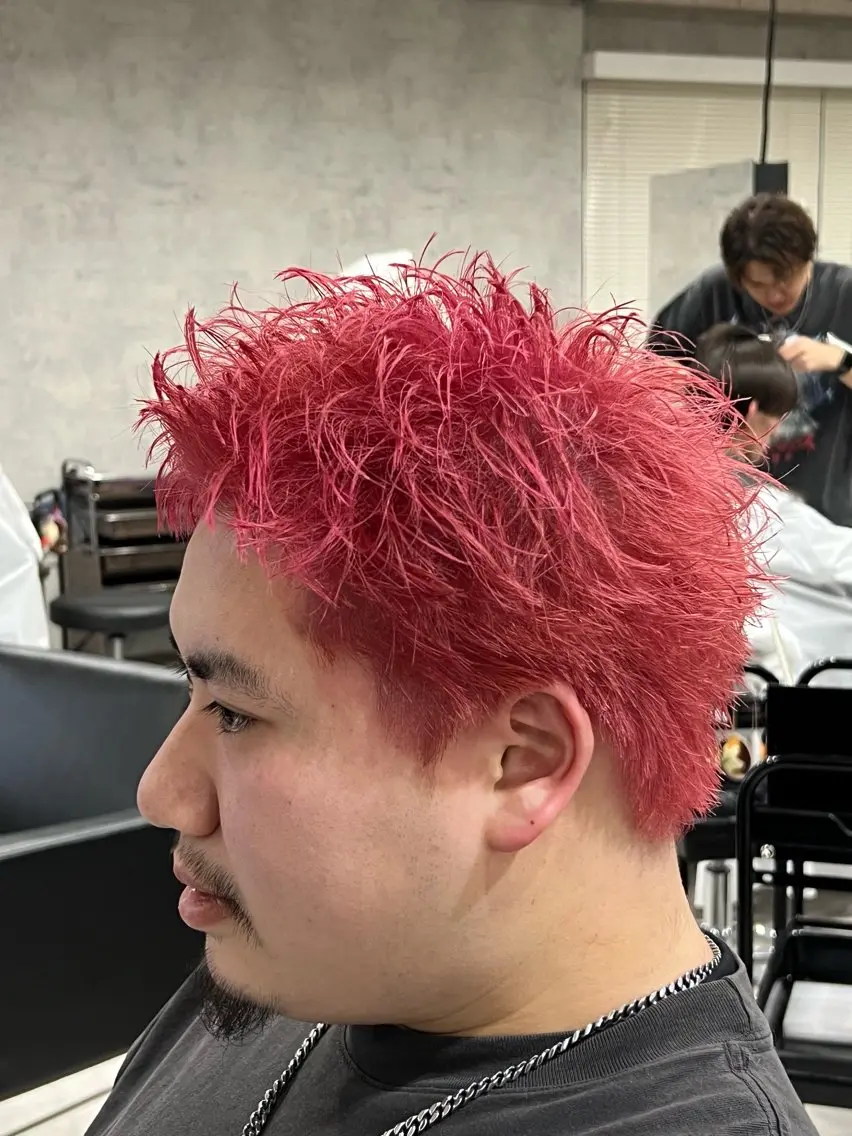 ショート ショートヘア カット ヘアカラー メンズ特化パーマ &カラー🔥小倉大和のヘアスタイル