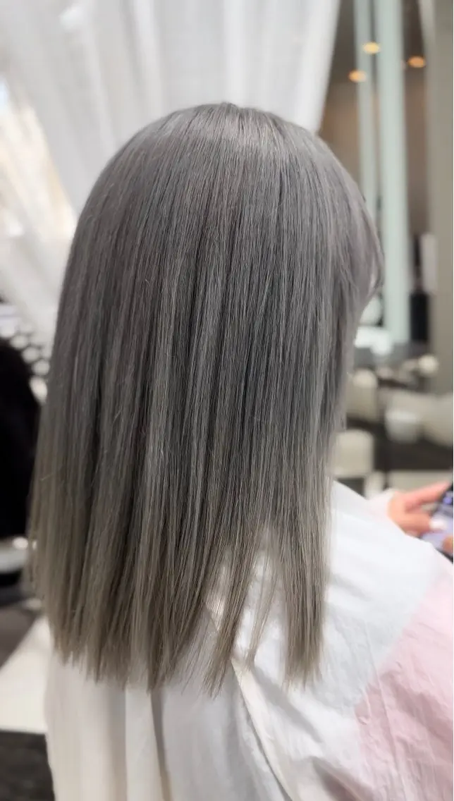 セミロング 髪質改善 トリートメント 鶴田 悠斗のヘアスタイル