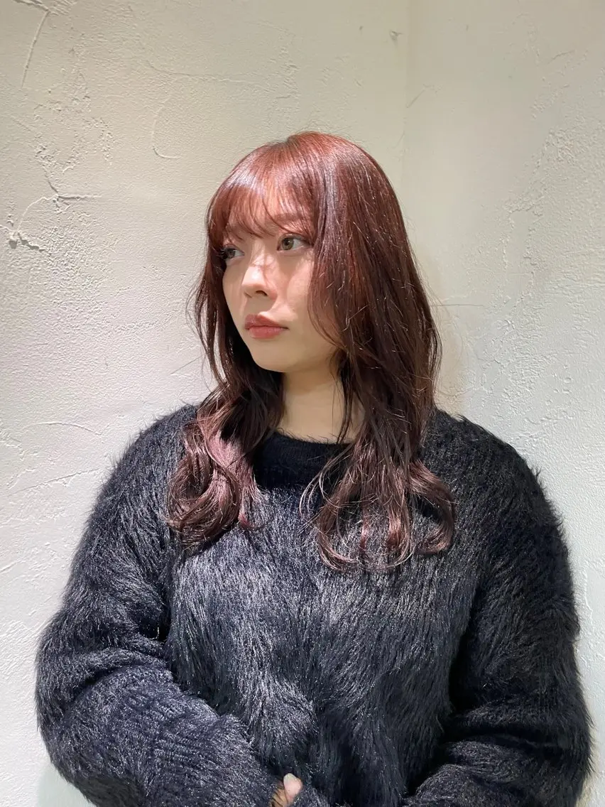 ロング カラー トリートメント ケアパーマ/ケアブリ ーチdaisukeのヘアスタイル