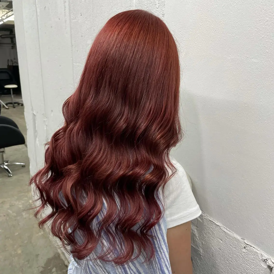 ロング カラー シールエクステ バレイヤージュ ミストバング ダブルカラー  フェイスフレーミング ヘアカラー エクステ 🧡艶髪/エクステ 🫧🧡YUKI❄️のヘアスタイル