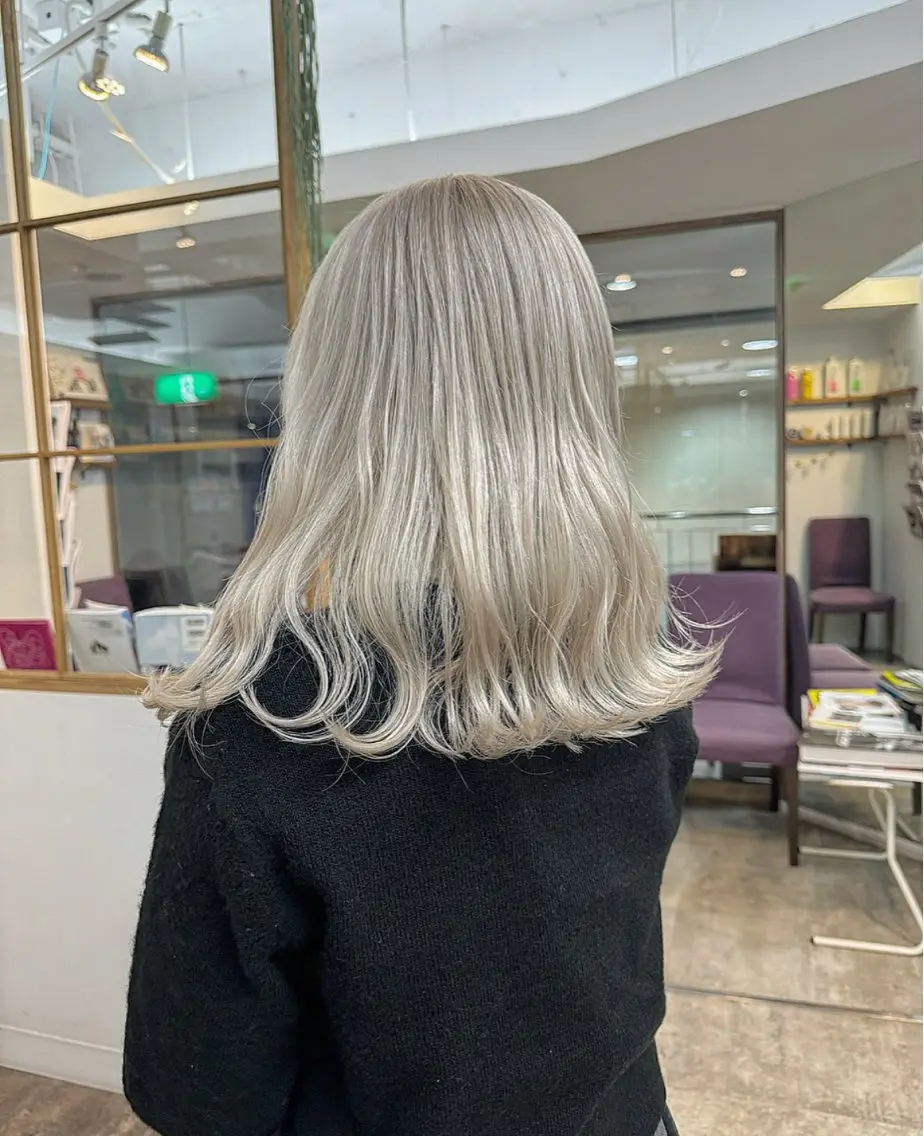 🌷Wブリーチ+カラー🌷 ※補足事項お読みの上ご予約お願いいたしますの写真