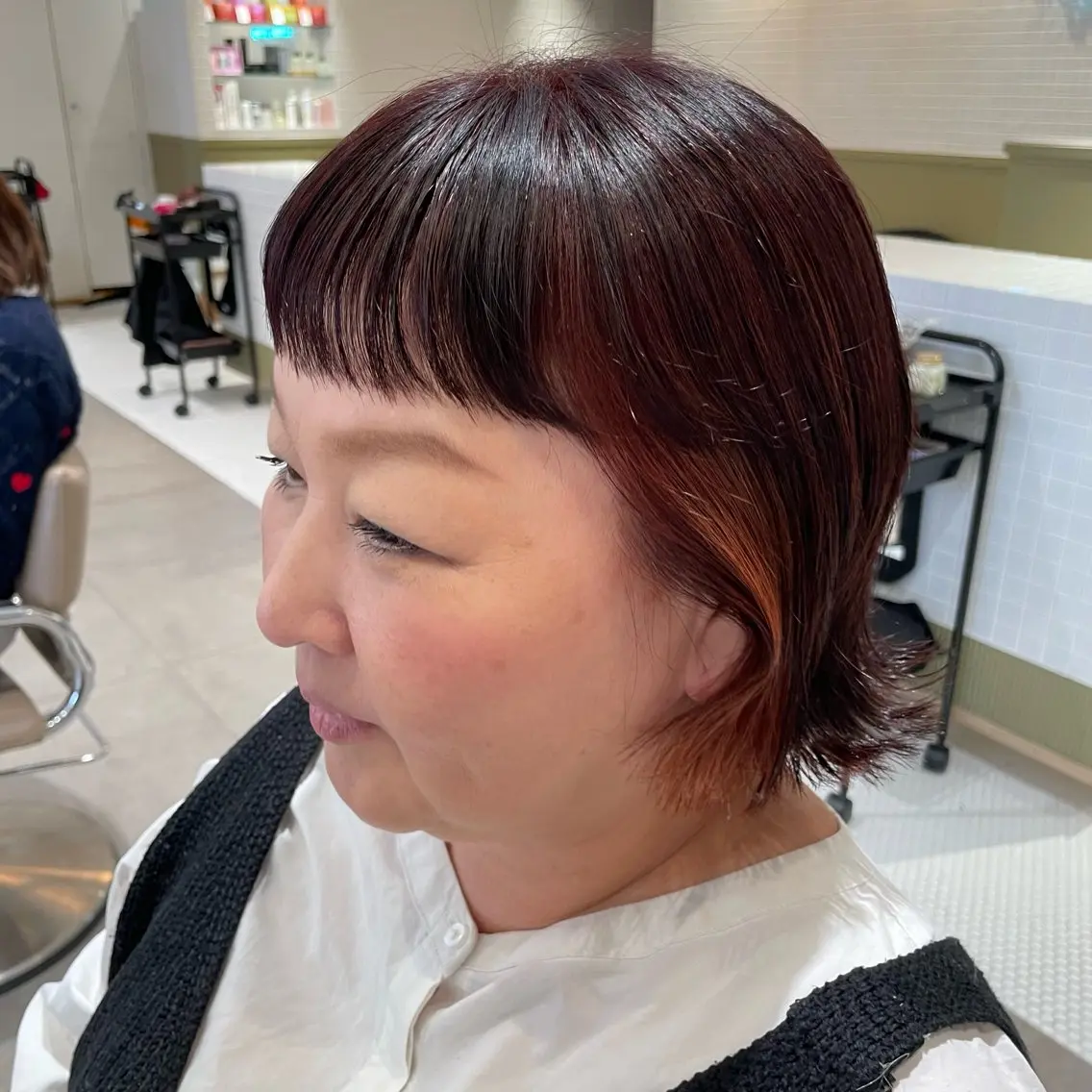 カラー 🎯🦖ʜᴀɴᴀ 似合わせショート🌷のヘアスタイル