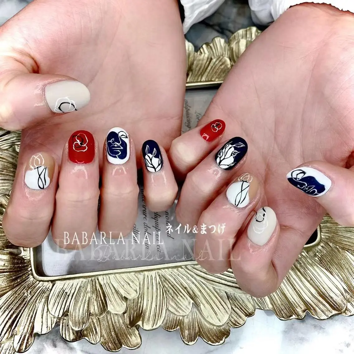 ネイル アートネイル Babarla nailのネイルデザイン