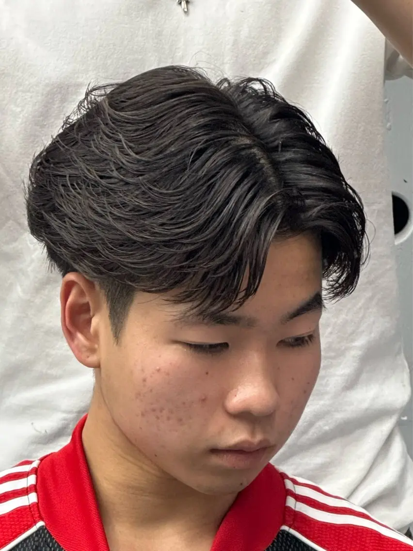 【もうダメージは気にしない⁉️】カット+ケアパーマの写真