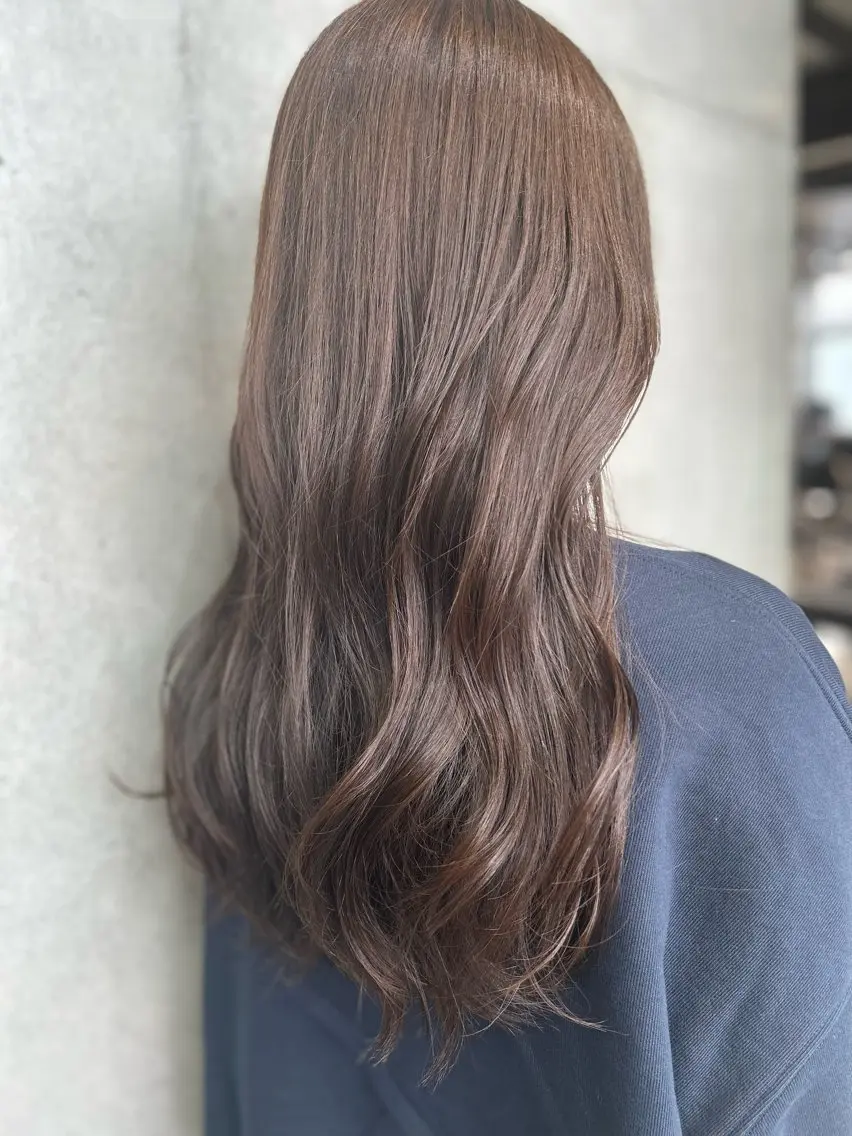 ロング カラー ヘアカラー トリートメント 透明感カラー レイヤー/コウスケのヘアスタイル