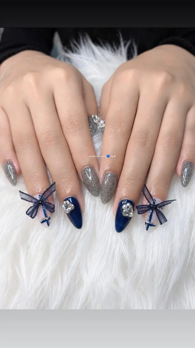 ロング ハンドネイル soin.nail aiのネイルデザイン