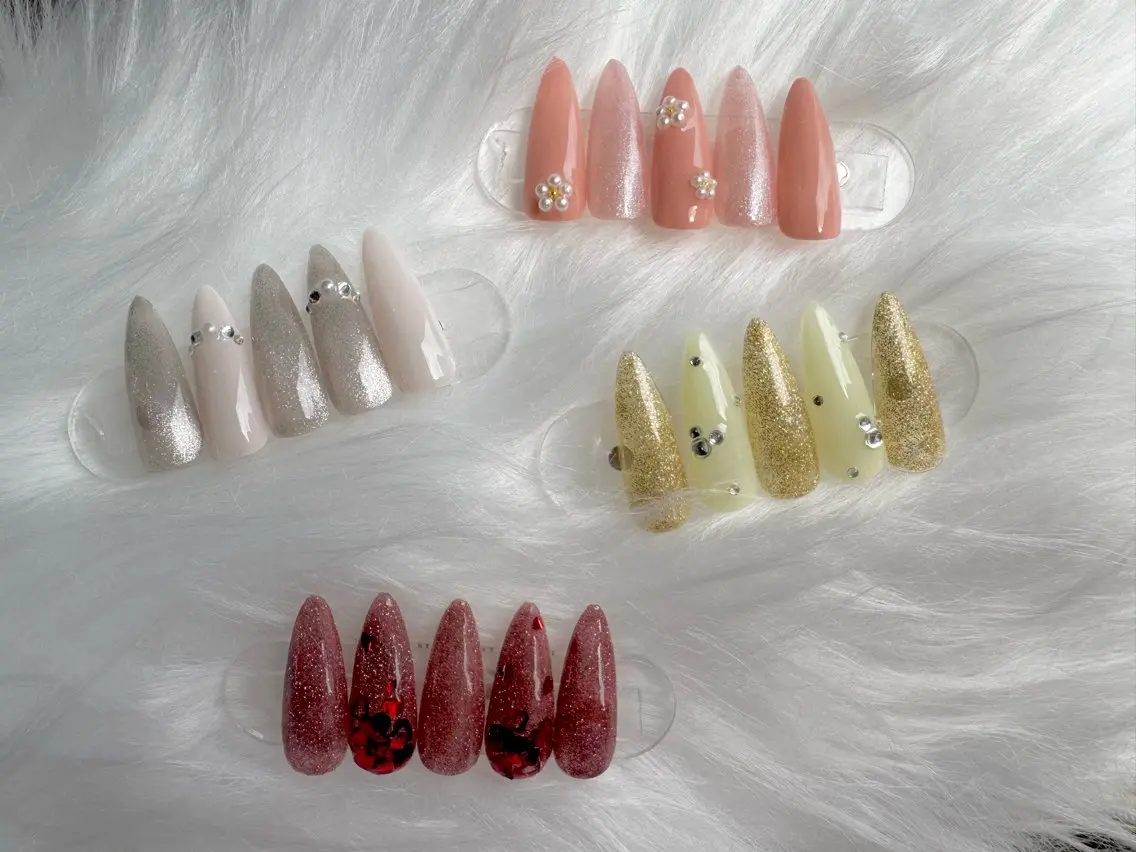 ネイル シンプルネイル Bonheur Duex＊AIRIのネイルデザイン