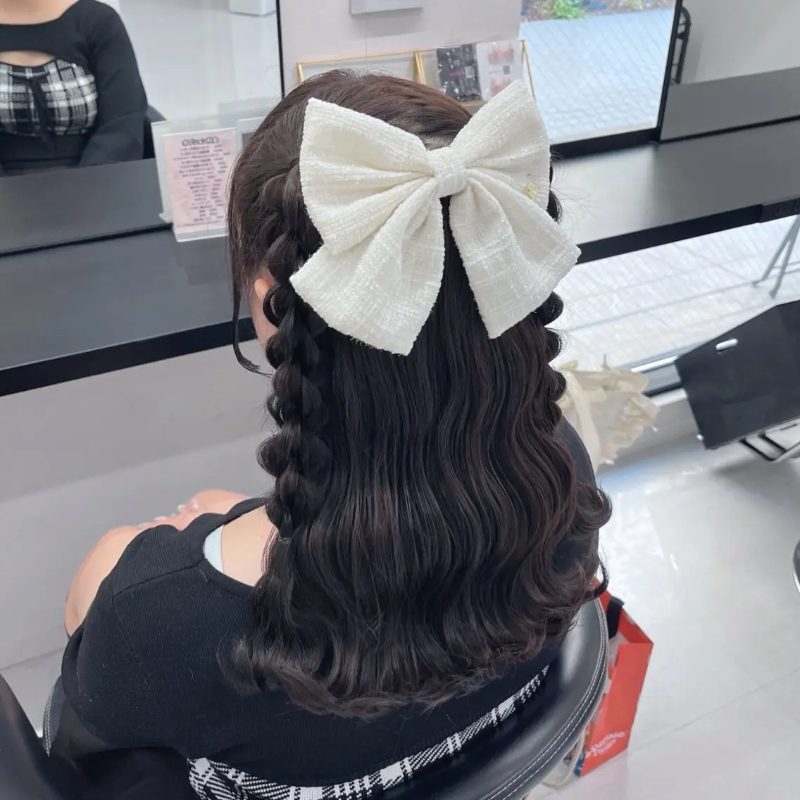 セミロング ヘアアレンジ ヘアセット MILD by 17 秋葉原 ♡みづき♡のヘアスタイル
