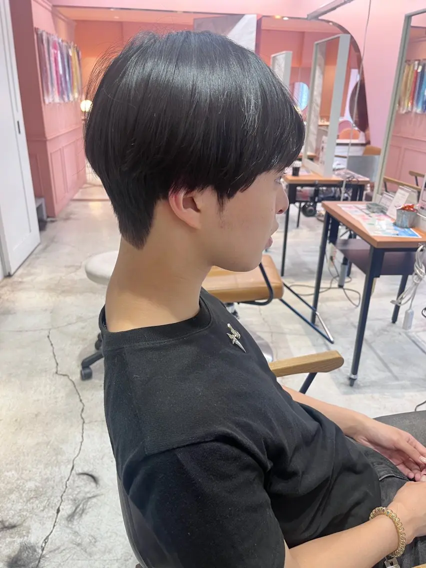 メンズ カット 大阪韓国メンズ特化 LUNAのヘアスタイル