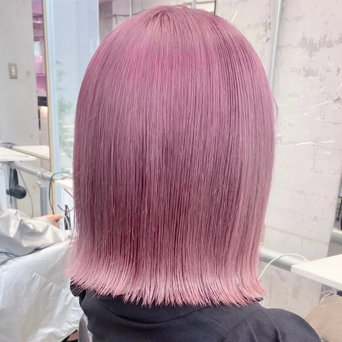 ミディアム カラー ヘアアレンジ ヘアカラー 💗💗韓国レイヤー yu-ki💗💗のヘアスタイル