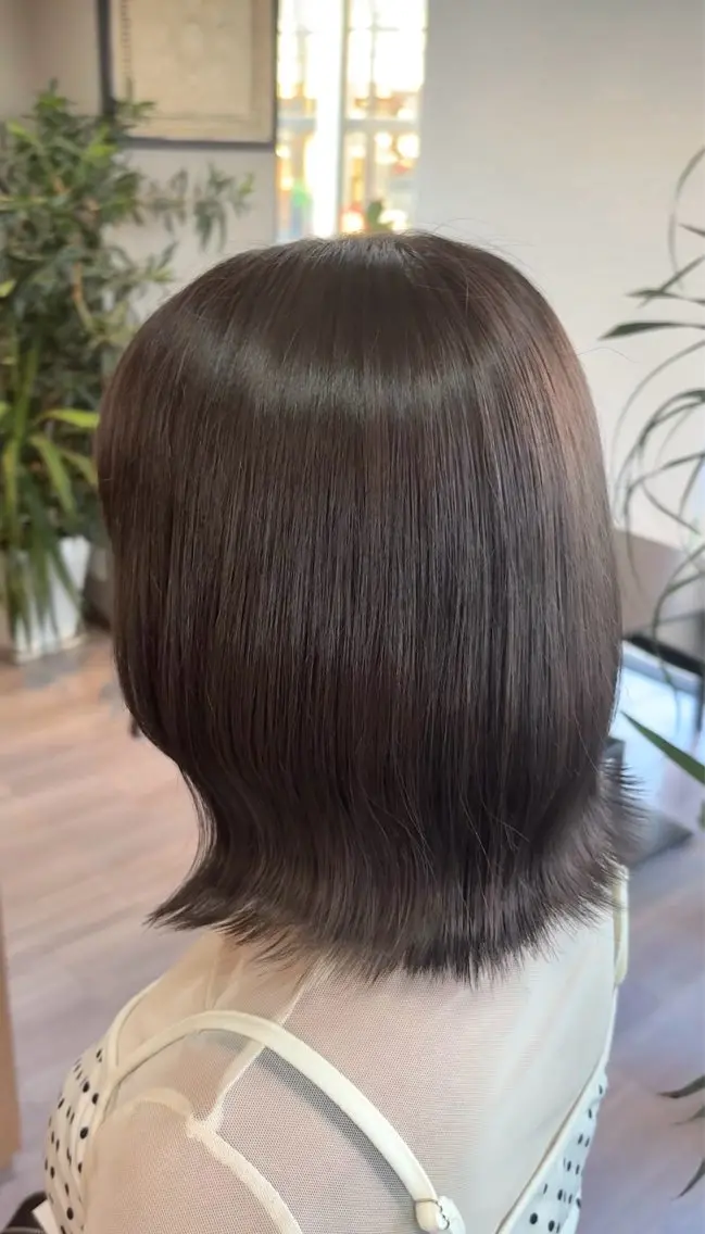 ミディアム カラー ブリーチ ヘアカラー arika もえのヘアスタイル