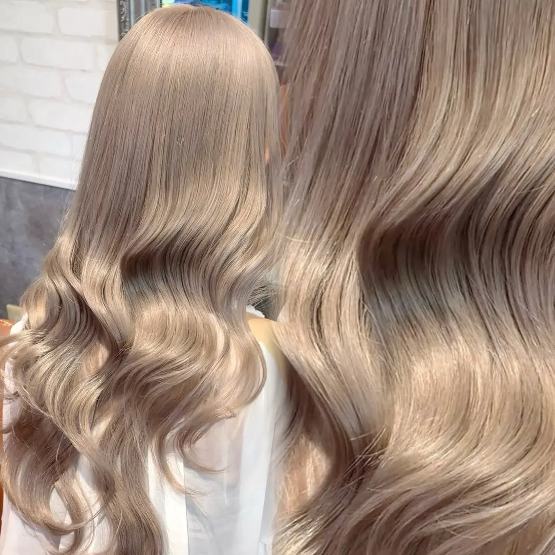 ロング ヘアカラー トリートメント カットモデル募集中 しおりのヘアスタイル