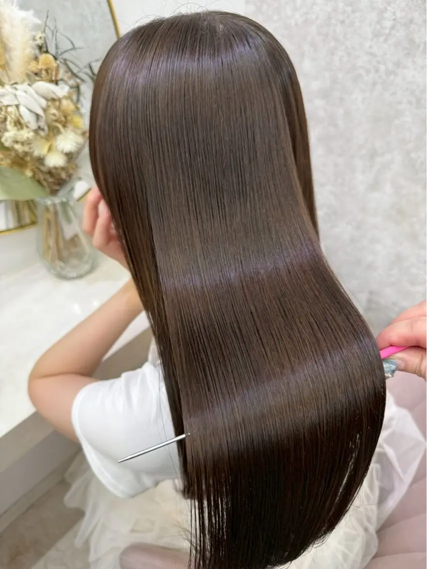 カラー ブラウンカラー 透明感カラー ヘアカラー ななかヘアセット/ ワンカラー🪄のヘアスタイル