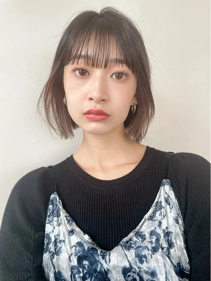 ショート カラー メンズ/パーマ /レディース髪質改善のヘアスタイル