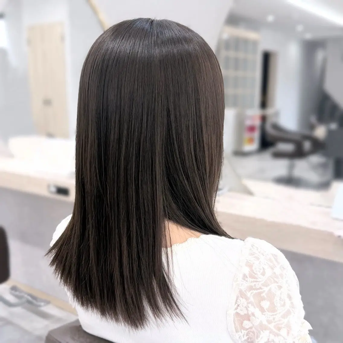ミディアム カラー KEEN. /AYAKAのヘアスタイル