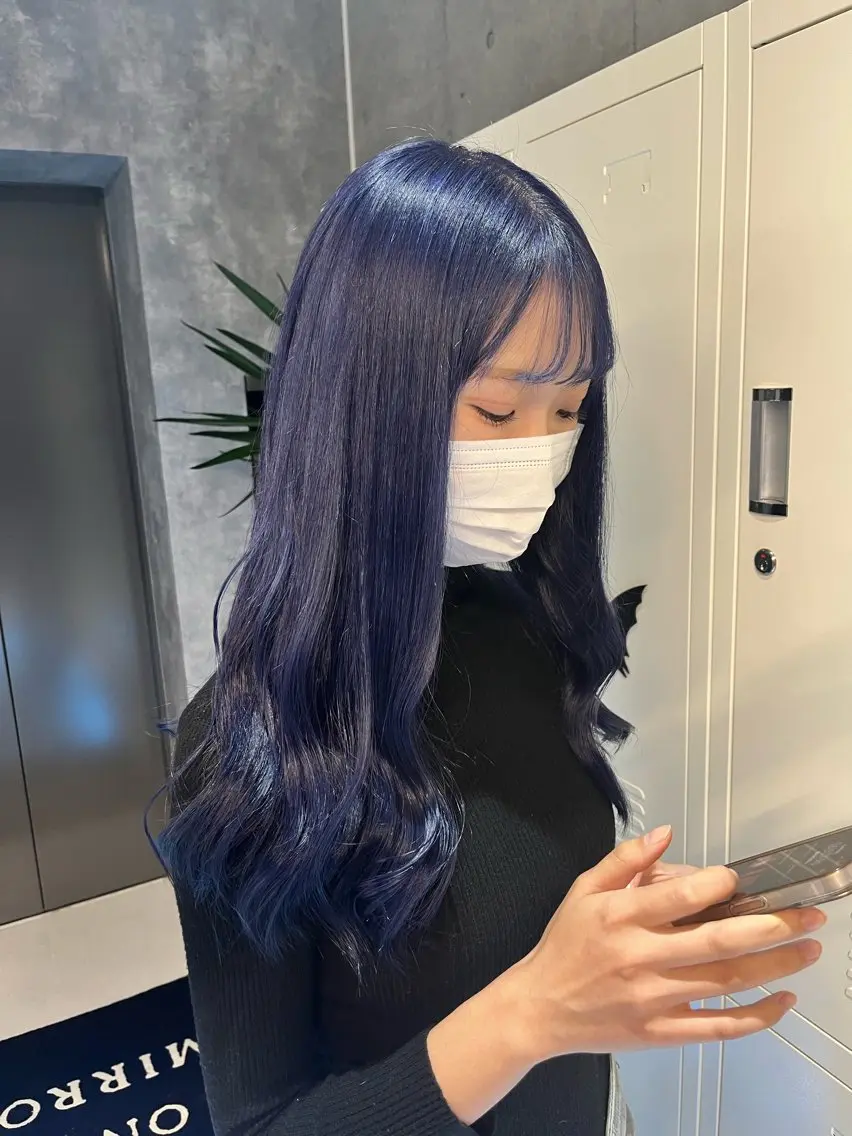 セミロング カット ヘアカラー トリートメント ✨メンズ特化& ブリーチ特化Ryuのヘアスタイル