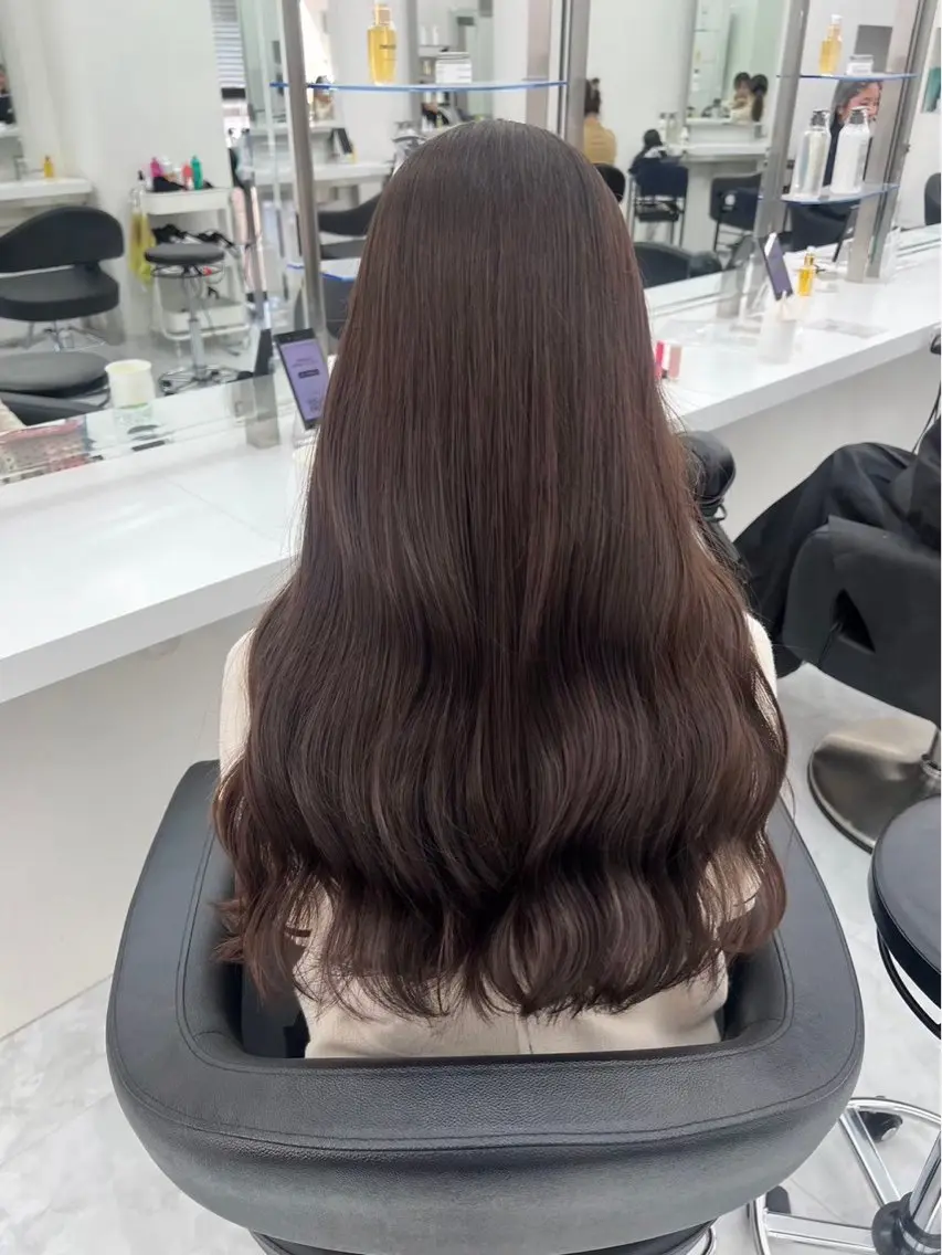カラー ヘアカラー noa🎀美髪縮毛/ 透明感カラーのヘアスタイル