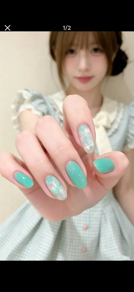 ネイル sunnynail 小桃のネイルデザイン