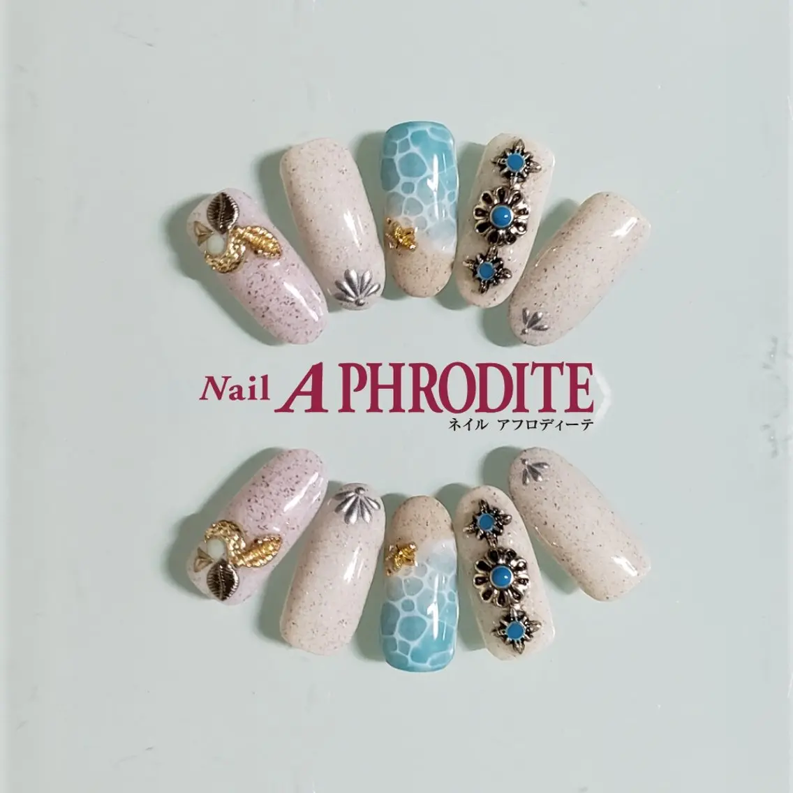 ネイル ジェルネイル ニュアンスネイル スカルプネイル ソフトジェル ネイルチップ ハンドネイル Nail Aphroditeのネイルデザイン