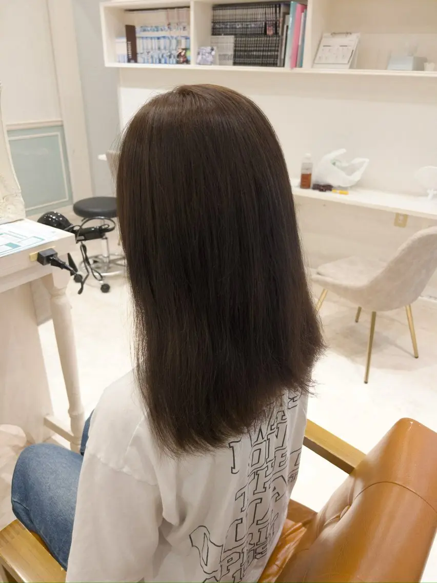 ミディアム カラー 艶感暖色カラー🥀/ レイヤー / れいかのヘアスタイル
