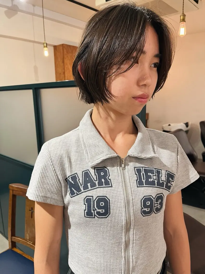 ショート カット 暖色/パーマ 🌼クニトウメイのヘアスタイル