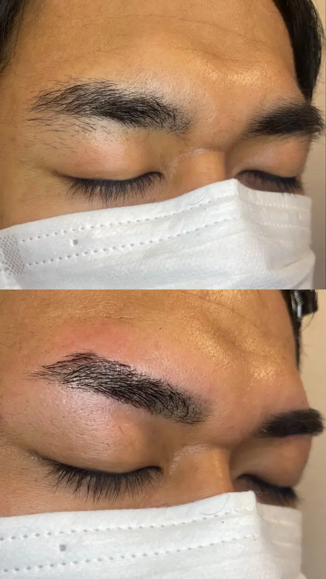 アイブロウ メンズアイブロウ 山野の眉毛・アイブロウイメージ