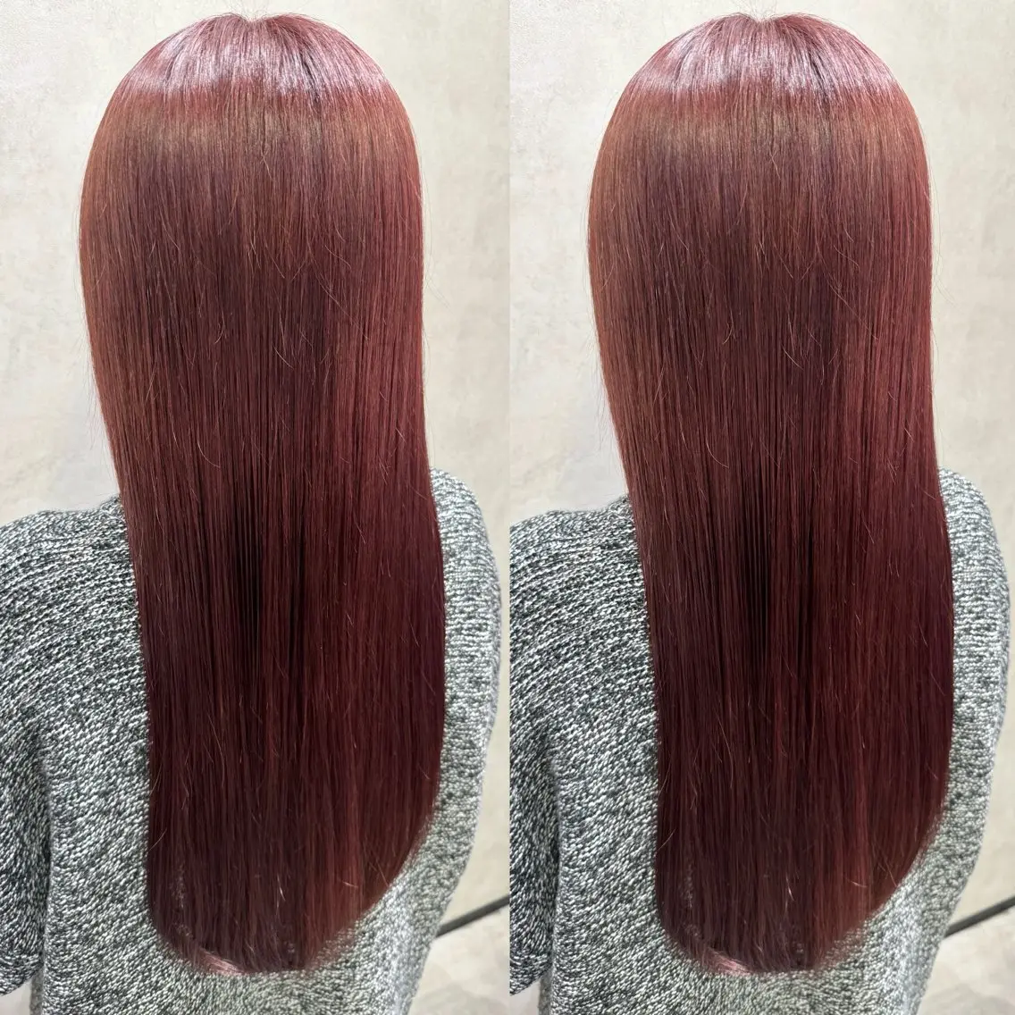 カラー ブリーチ ブラウンカラー ピンクカラー 🫧大人艶髪🫧 タクミのヘアスタイル