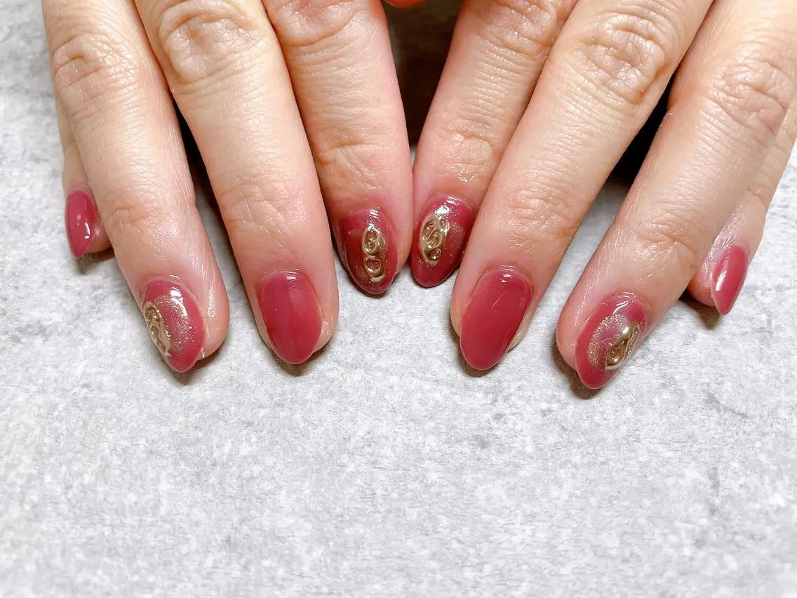 ネイル オーロラネイル フラワーネイル フットネイル フレンチネイル ジェルネイル ハンドネイル mogunail &blowのネイルデザイン
