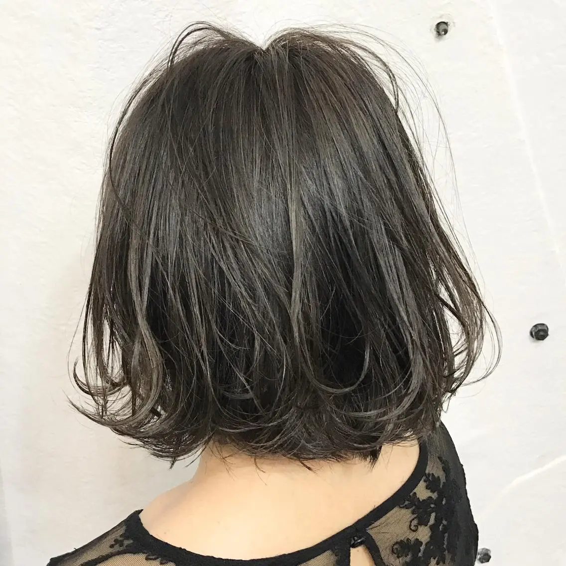 ショート カラー アッシュ ブルーカラー ブルーアッシュ ハイライトカラー 3Dハイライト K-POP好き美容師 🇰🇷Kai.Yのヘアスタイル