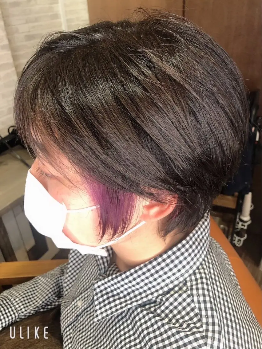 カラー ハルミヘアリゾート 蒼唯のヘアスタイル