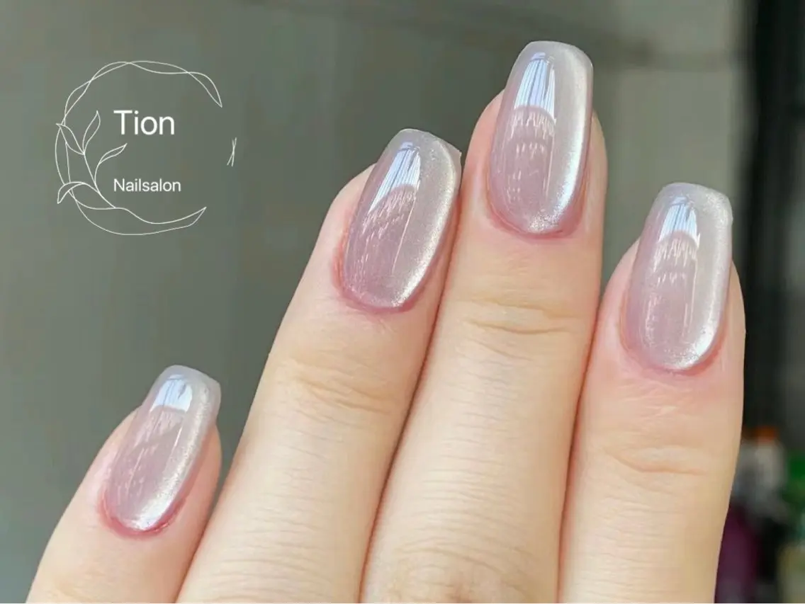 ネイル チークネイル 長さ出し フットネイル フレンチネイル ジェルネイル Nailsalon Tion武蔵小杉店のネイルデザイン