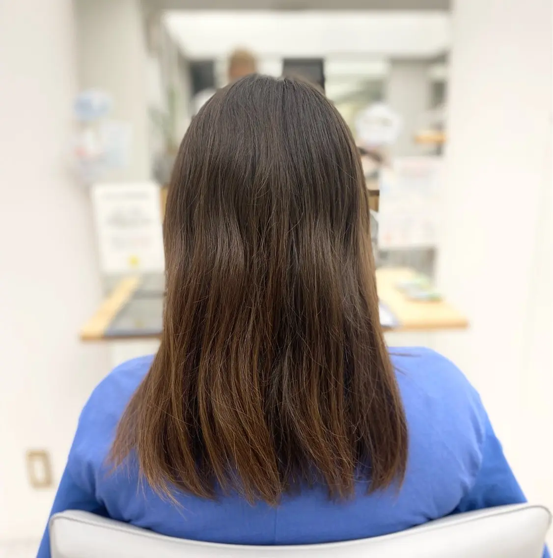 セミロング カット パーマ トリートメント ✨美髪を目指してる方 ✨帆斗✨のヘアスタイル