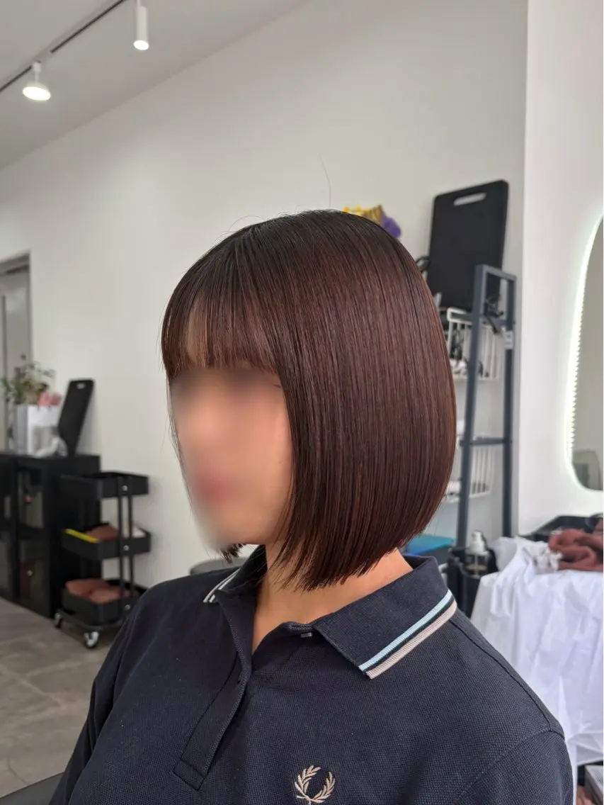ショート カット トリートメント limitみづき🌙 レイヤーカットのヘアスタイル