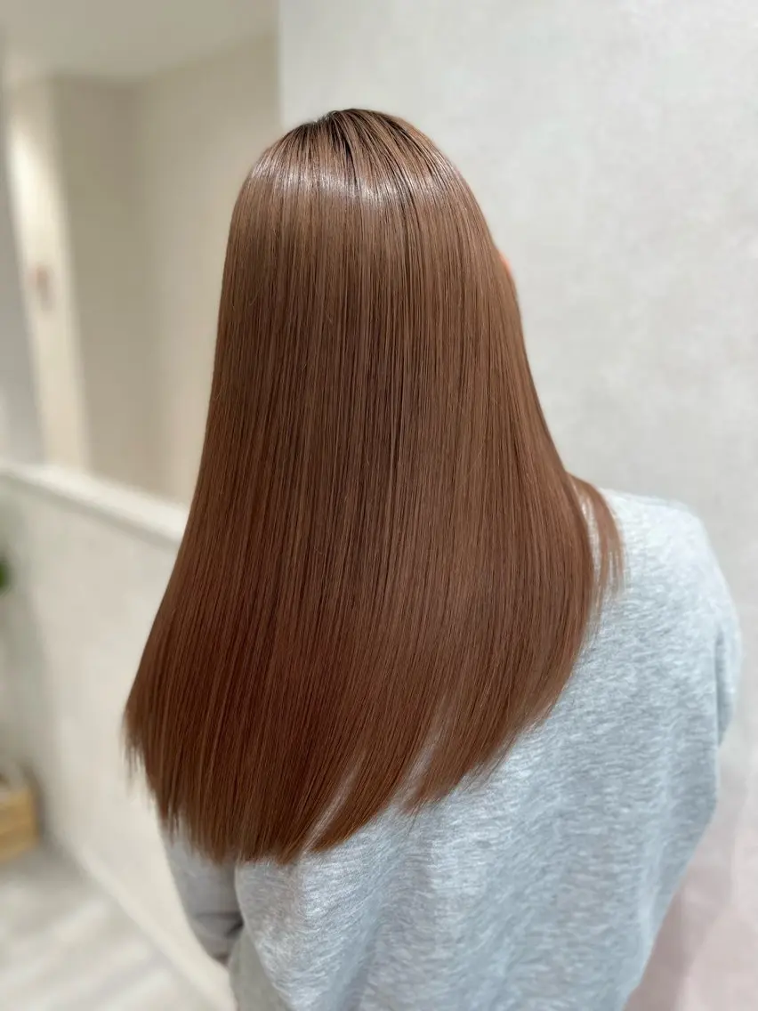 ロング カラー トリートメント ヘアカラー ❄️モデル募集中❄️ ️🫧Ｈａｒｕ🫧のヘアスタイル